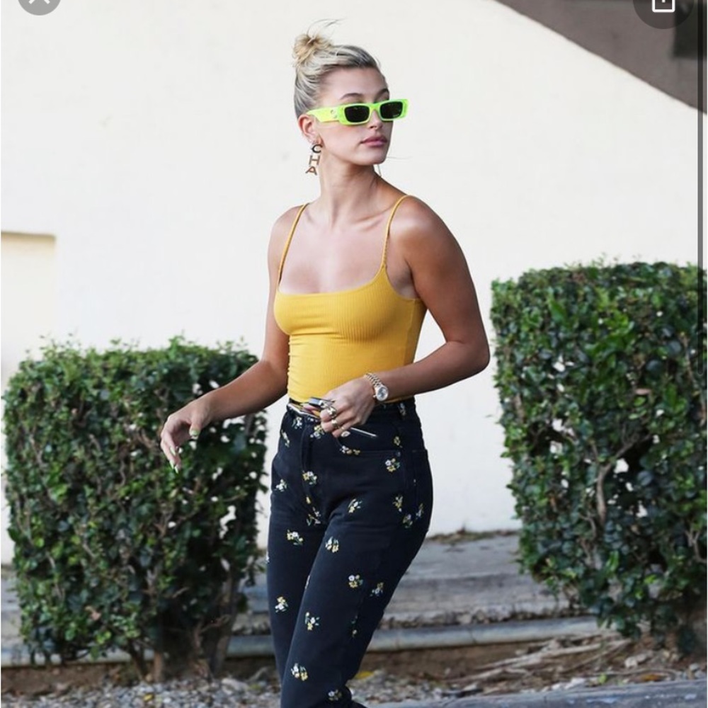 Reformation Floral Jeans